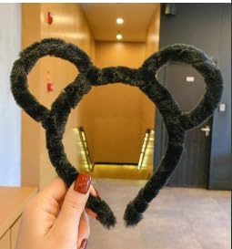 Yolyoo 3pcs Chipmunk Ears Headband Mouse Ears Fuzzy Mouse Headband Cosplay Animal Halloween Christmas Costume