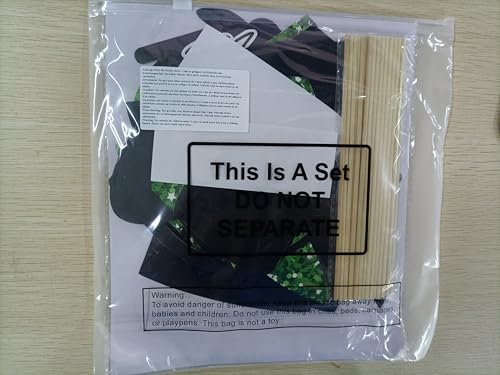 Zonon 24 Pieces Funny Photo Booth Props:Halloween,Christmas,Family Reunion, Class Reunion, Birthday, Weddings, Prom Disco Mardi Gras Party Supplies - Mix of Hats, Lipstick, Tie(Green and Black)