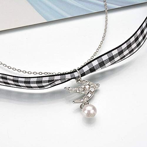 Alpurple 50 Yard Large Buffalo Check Ribbon -3/8 Inch Plaid Ribbon, Lumberjack Ribbon for Lumberjack Party Supplies and Christmas, Valentine's DIY Craft (Black-3/8")