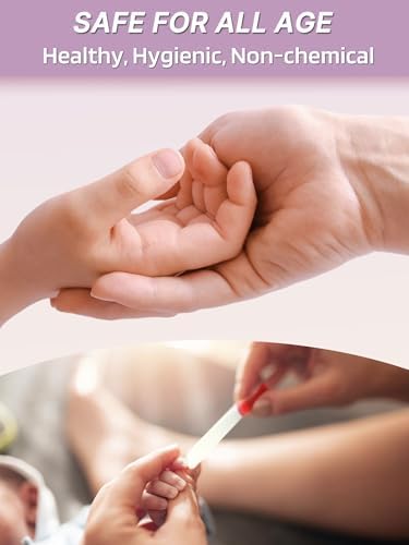 2 Packs Glass Nail Buffers with Case for Natural Nails, Glass Nail Files Shaping Nano Nail Shiners Crystal Polisher Manicure Tools Shine for Home Salon Use Stocking Stuffers for Women Christmas Gift