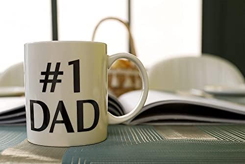 Zenply Best Dada Mug, Dad Coffee Mug, 11 oz, Funny Coffee Mugs Novelty, Dad Christmas Gifts for Father Birthday Presents for Dada Husband Grandpa From Daughter Son Wife, Printed on Both Sides