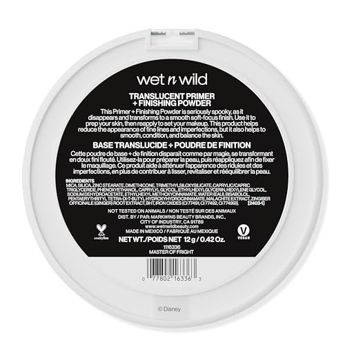 wet n wild Nightmare Before Christmas Translucent Primer + Finish Powder