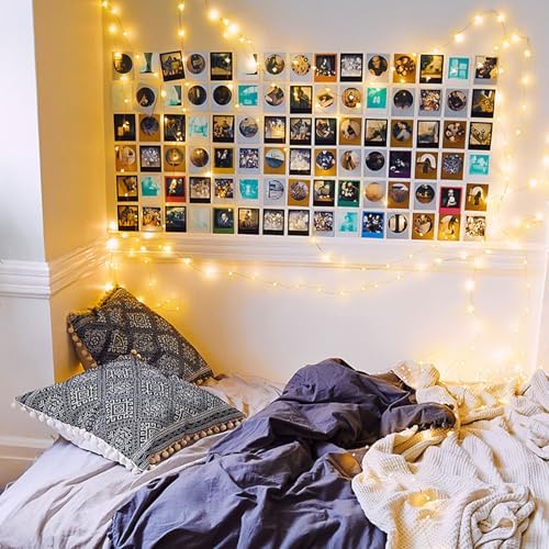 JMEXSUSS Warm White Battery Operated Fairy Lights: 50 LED Twinkle Christmas Tree Lights - 16ft Copper Wire Waterproof for Holiday Indoor Outdoor Decor