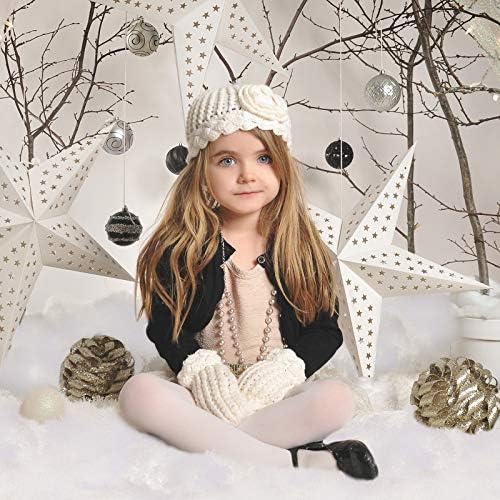 2 Bags Christmas Fake Snow Decoration Fluffy Artificial Cotton Fiber Fluffy Fake Clouds Soft Blanket for Crafts Mantle Village Christmas Winter Indoor Home Decoration(White)