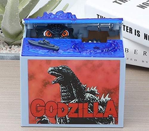 Creative Movie Dinosaur Piggy Bank Stealing Coin Musical Moving Monster Money Box Birthday Christmas Best Gifts for Boys
