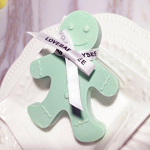 2-Pack Christmas Gingerbread Man Molds - MoldFun Silicone Mold for Baking Gingerbread Cake Muffin Cookie, Making Chocolates Ice Cubes Jello Shots Soaps Lotion Bar Bath Bomb (Random Color)