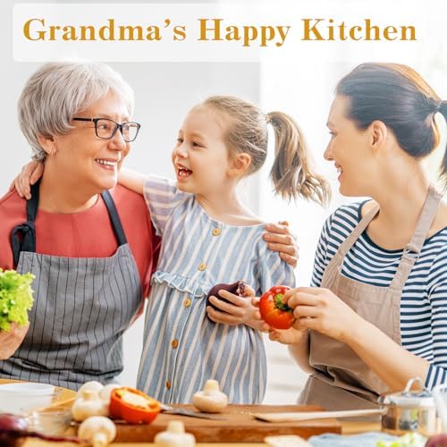 Grandma Gifts, Grandma Birthday Gifts, Unique Grandma's Cutting Board, Best Christmas Birthday Mothers Day Gifts for Grandmother Nana Granny from Granddaughter Grandson