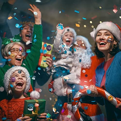 Containlol 800 Pcs Christmas Religious Stickers Christmas Nativity Stickers Jesus Sticker Christian Xmas Faith Roll Sticker Labels for Kid Xmas Cards Envelopes Candy Favor Craft, 16 Designs(Classic)