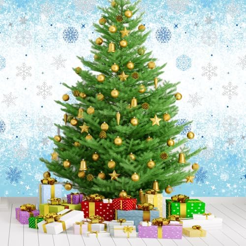 2 PCS Blue White Plastic Snowflake Tablecloth(54x108 Inch) Frozen Birthday Winter Wonderland Decorations Disposable Table Cover Tablecloths for Christmas Holiday New Year Party Favors Supplies Decor