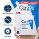 CeraVe Moisturizing Cream, Body and Face Moisturizer for Dry Skin, Body Cream with Hyaluronic Acid and Ceramides, Daily Moisturizer, Oil-Free, Fragrance Free, Non-Comedogenic, 16 Ounce Refill