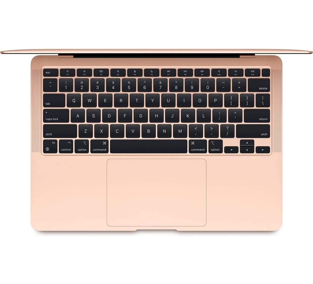 Apple MacBook Air M1 chip 8-core CPU with 4 performance cores and 4 efficiency cores, 7-core GPU, and 16-core Neural Engine, 8GB Unified Memory, 256GB SSD, macOS Big Sur, 13.3" Retina Display MGN63B/A