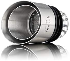 YouYah Wine Decanter Set,Red Wine Carafe with Built-in-Aerator,Wine Aerator,Wine Gifts for Christmas,Stainless Steel Pourer Lid,Filter,100% Hand Blown Lead-free Crystal Glass