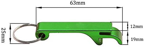 100pcs Personalized Bottle Opener Keychain Custom Aluminum Beer Bottle Opener Engraved Any Text/Logo Wedding Favors, Brewery, Bar, Anniversaries, Party, Property Agent, Guests, Graduation, Christmas