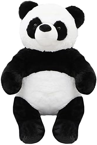 18" Panda Bear Stuffed Animal Plush Toy Cute Soft Body Doll Pillow Kawaii Giant Panda, Gift for Kids Boy Girl Birthday Valentines Christmas