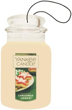 Yankee Candle Paper Car Jar, Christmas Cookie (Pack of 1)