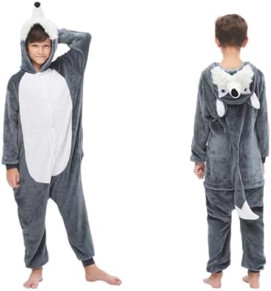 Animal Onesie Pajamas for Kids Christmas Onesie Cute One Piece Pajamas Sleepwear Gift for Boys Girls