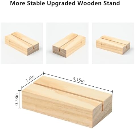 12 Inch 10 Sets Metal Floral Hoop Centerpiece with Wood Stands and LED Fairy Lights, Gold Metal Rings for Christmas Party Dream Catcher Wedding Table Wreath Decor, Wall Hanging Wreaths