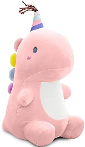 10in Dinosaur Plush Toys, Cute Stuffed Animal Toy, Soft Dinosaurs Plush Doll Gifts for Boys Girls Adults Christmas Birthday Gifts Perfect Present