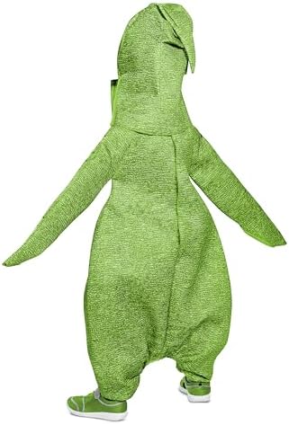 Disney Nightmare Before Christmas Oogie Boogie Costume, Official Oogie Boogie Green Costume, Toddler Size (4-6)