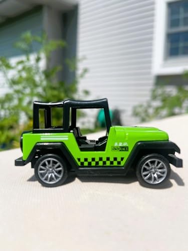 1 Set of 4pcs Mini Pull Back Off-Road Toy Cars Vehicles, Jeep-Like, Birthday Gifts, Party Favors,Christmas Stuffers for Toddlers Kids Boys Girls