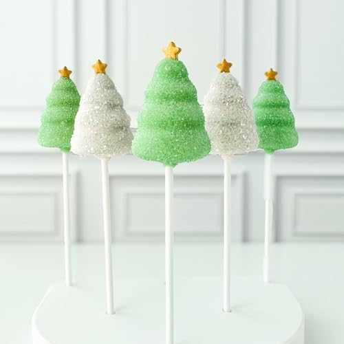 The Original My Little Cakepop Pro Cake Pop Mold since 2010. Christmas Tree Shaped. Injection Molded with ABS Food Grade BPA Free Plastic. Hygienic and strong. Use for Cake Pops, Play Dough, and More.