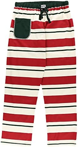 Lazy One Matching Family Christmas Pajamas, Elf Matching Christmas PJs for Family, Adult Tees & Pants Separates