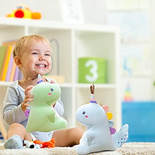 10in Dinosaur Plush Toys, Cute Stuffed Animal Toy, Soft Dinosaurs Plush Doll Gifts for Boys Girls Adults Christmas Birthday Gifts Perfect Present