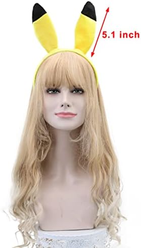 Yellow Cartoon Ears Headband-Halloween Christmas Festival Theme Party Anime Cosplay Costume Headbands