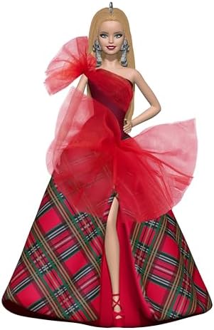 Hallmark Keepsake Christmas Ornament 2024, 2024 Holiday Barbie, Gifts for Her