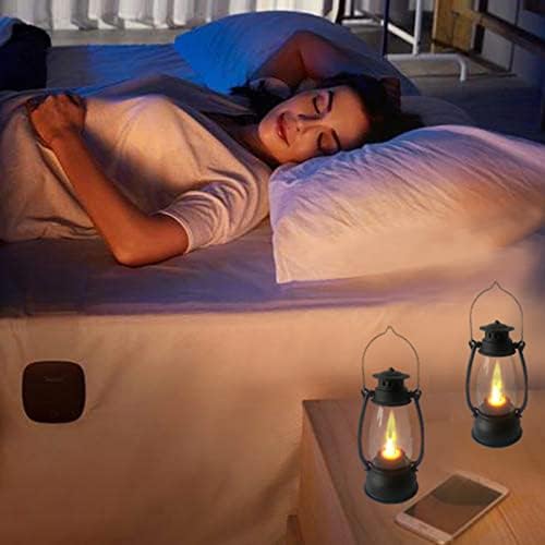 (12 Pcs-5.1in) Mini Lanterns for Vintage Western Christmas Decor, Lightweight Portable Small LED Lanterns Decorative Indoor & Outdoor Hanging Ornaments for Weddings Party Halloween Decorations