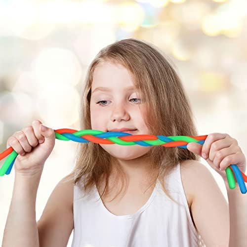 12 Pcs Sensory Toys for Kids,Fidget Stretchy Strings for Stress, Anxiety, Sensory Toys Special Needs for Autistic ADHD Autism Children Toddlers Boys Girls,Halloween Christmas Party Favor