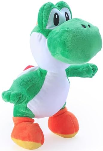 Yoshi Plush Toys, Mario All-Stars Series 13 Inch Green, Ideal for Christmas Birthday and More