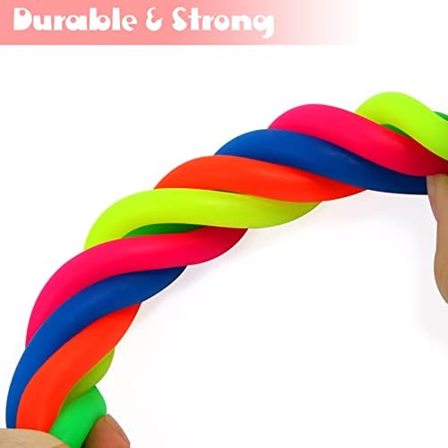 12 Pcs Sensory Toys for Kids,Fidget Stretchy Strings for Stress, Anxiety, Sensory Toys Special Needs for Autistic ADHD Autism Children Toddlers Boys Girls,Halloween Christmas Party Favor