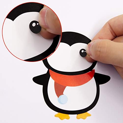 Ceiba Tree 48 Pcs Christmas Stickers Make Your Own Christmas Sticker Sheets for Kids Home Classroom Party Favor Art Craft School Rewards