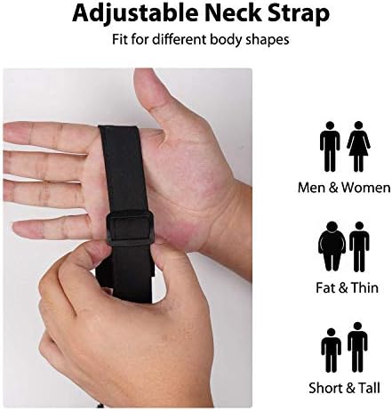 YIKA® I AM EVERYTHING® Apron Couples, Christmas Gifts for Couples: Waterproof Aprons for Women Men, with Adjustable Neck Strap with Extra Long Ties, 2 Pockets (Black)