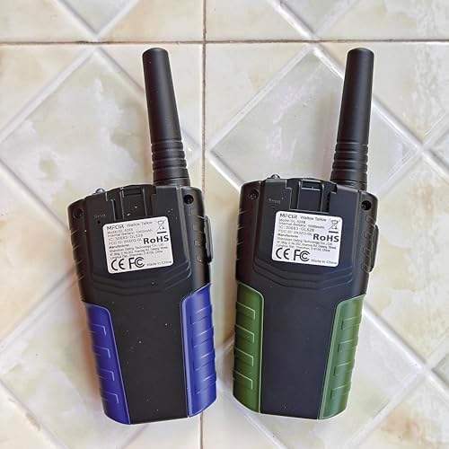 Walkie Talkies for Kids Toys for Boys, Rechargeable, 2 Pack, 3 Miles Range, 22 Channels, 2 Way Radio,Birthday Gifts for3-12 Year Old,Christmas Girls