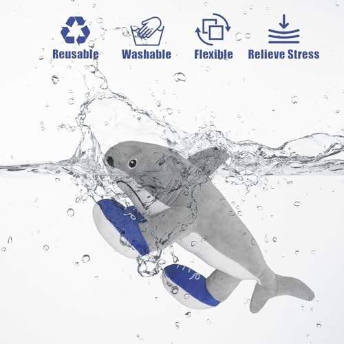 15" Inches Tall Italian Brainrot Plush Toys Tralalero Tralala Shark Stuffed Animals Cute Plushie Weird Stuff Meme Dolls for Kids Boys Girls Birthday Christmas Funny Gift Ideas