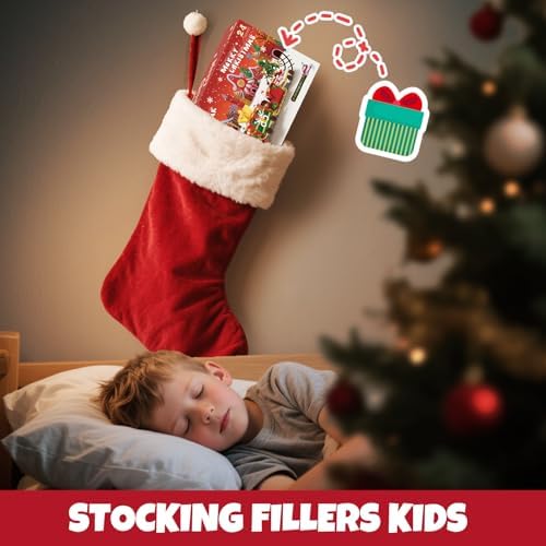 Advent Calendar 2025 Train Building Blocks Set, 24 Days Surprise Christmas Countdown Calendars Toy Building Blocks Kits Christmas Train with LED Light, Thanksgiving Xmas Gifts for Adults Men Women, Boys, Girls, Teens & Adults Ages 6+