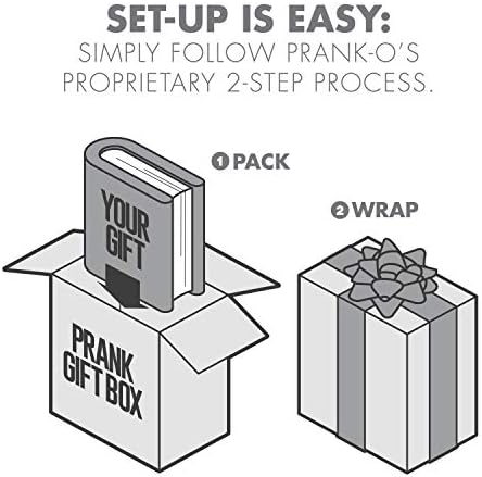 Prank-O Baby Shield – Funniest Prank Gift Box | Hilarious Empty Gag Gift for White Elephant & Christmas 2025 | Funny Gift Box for Coworkers, Friends & Men Who Have Everything, As Seen on Shark Tank