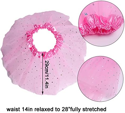 Pink Pig Costume Tutu Set Pig Ears Headband and Tail Nose Bow Tie Paws Tutu Skirt Animal Fancy Cosplay Accessories for Halloween Christmas Carnival Party