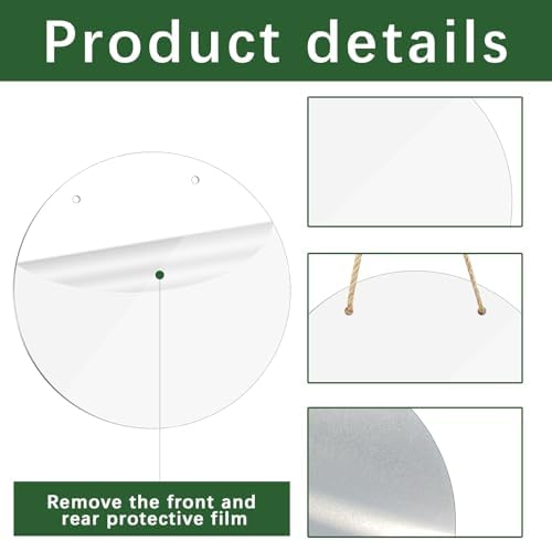 10 pcs metal sublimation door hanger blanks,10 inch circle Unfinished Blank Sign Door Hanger,sublimation ornament blanks decorative door hanger，halloween decoration Christmas decorations