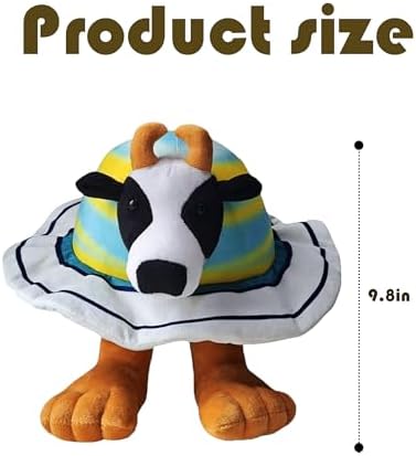 Zenitsu La Vaca Saturno Saturnita Plush Italian Brainrot Expressive Doll Funny & Unique Gift for Boys and Girls, Creative Home Décor Plush Toy for Christmas, Birthday