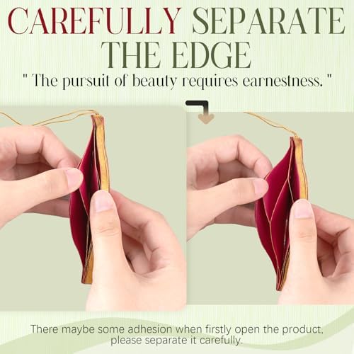 12Pcs Christmas Paper Honeycomb Ornaments for Tree, 3D Glitter Edge Paper Honeycomb Lanterns Foldable Neutral Hanging Decorations for Xmas Tree New Year Holiday Party Home Decor, Red Green Beige