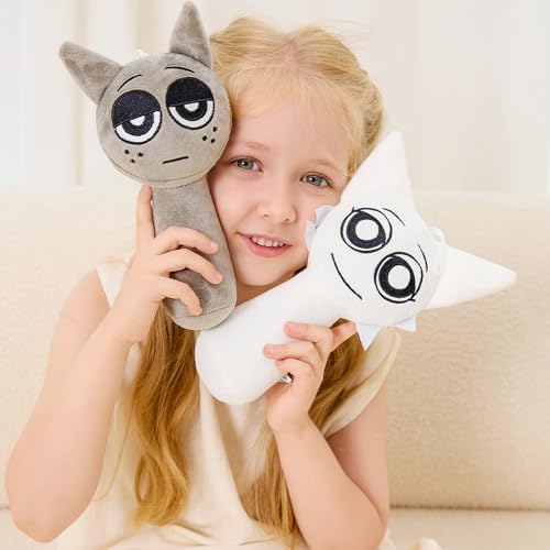 WMP® Sprunky Plush, Sprunky Game Plush Toys, 6PCS Plush Toys, Horror Games Plushies Toy for Fans, Soft Stuffed Animal Pillow Figure Doll Christmas Birthday Gifts Adult Kids (6 PCS 9" Plush Sprunky)