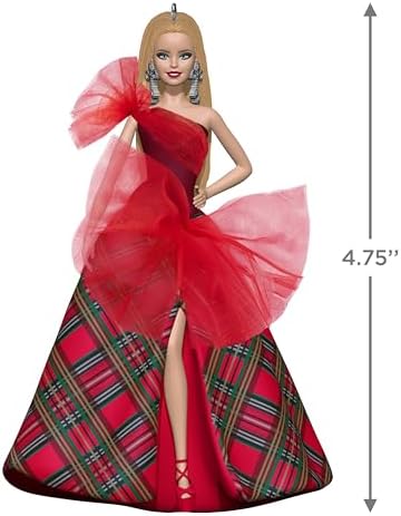 Hallmark Keepsake Christmas Ornament 2024, 2024 Holiday Barbie, Gifts for Her