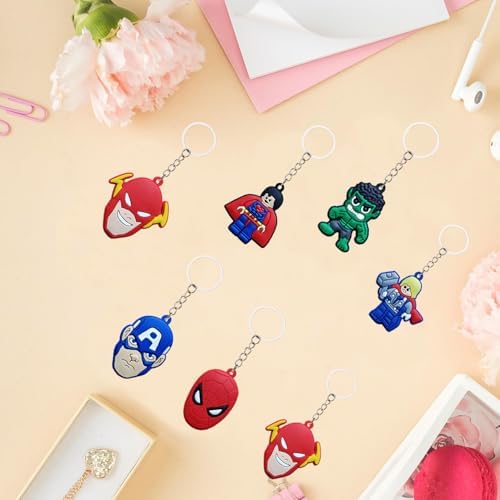20 Children's Party Favors key chains,, fillers, Christmas gifts, holiday accessories, suitable for children's birthday school carnival rewards, reward boxes, classroom Easter GiftsGuoiondw