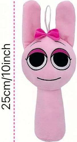 WMP® Sprunky Plush, Sprunky Game Plush Toys, 6PCS Plush Toys, Horror Games Plushies Toy for Fans, Soft Stuffed Animal Pillow Figure Doll Christmas Birthday Gifts Adult Kids (6 PCS 9" Plush Sprunky)