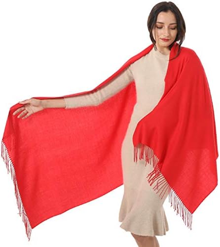 Womens Scarf Pashmina Shawls and Wraps for Evening Dress Wedding Bridesmaid Gift