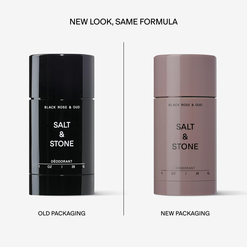 Salt & Stone Aluminum Free Deodorant | Extra Strength 48 Hour Protection for Women & Men | Made with Seaweed Extracts, Niacinamide & Prebiotics | Mini Deodorant Discovery Set