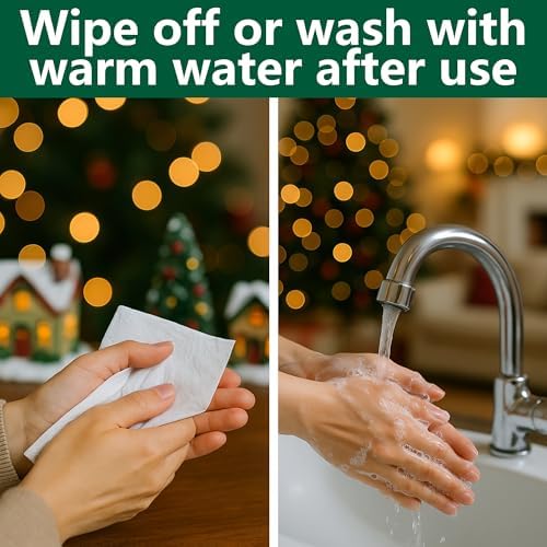 2.1oz Tacky Wax,Tacky Wax Adhesive Sticky Putty,Removable Exhibit Waxs for Christmas Village Landscape Securing Small Items